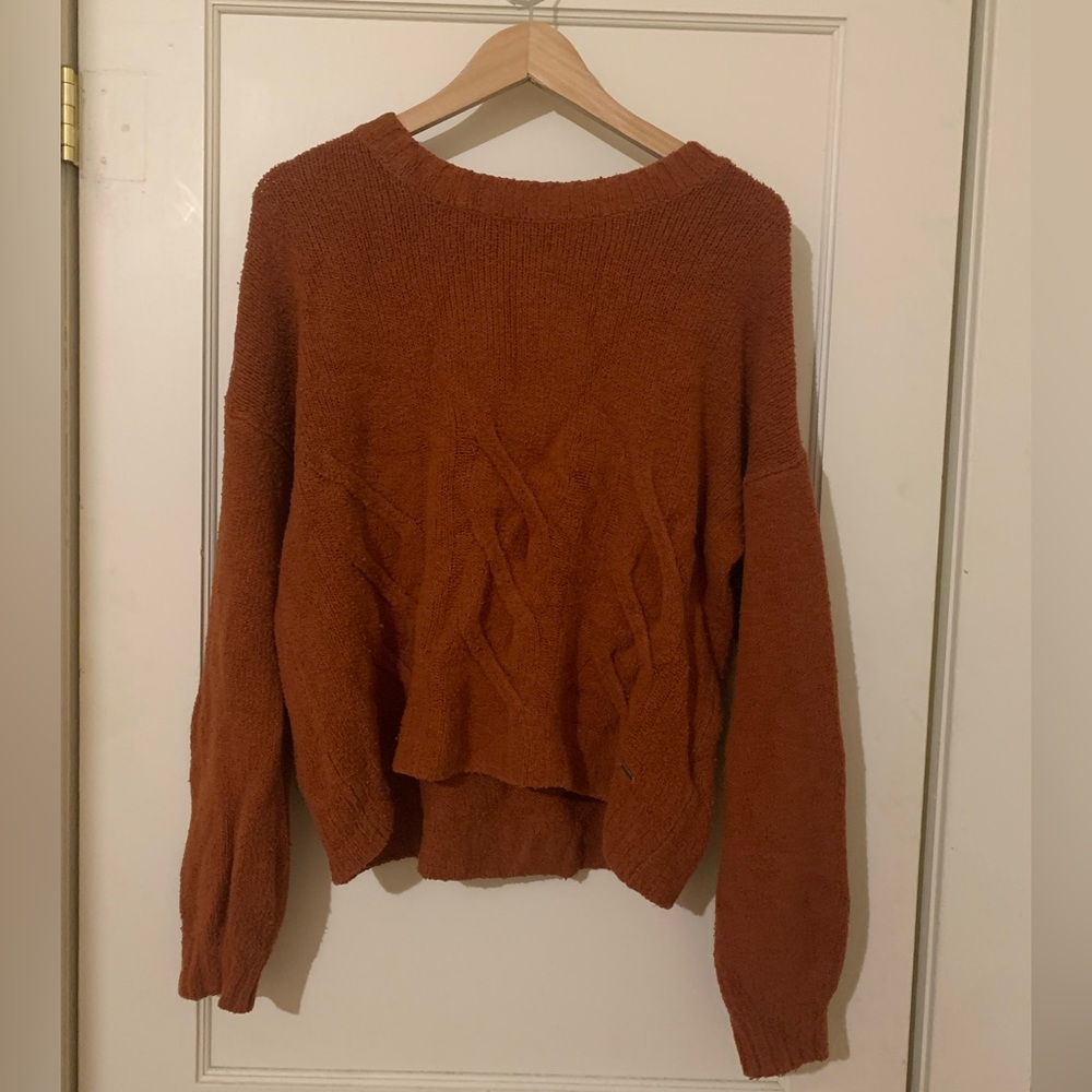 Rust Hollister Sweater